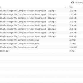 Download Tren Griffin - Charlie Munger: The Complete Investor