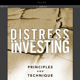 Download Martin J. Whitman, Fernando Diz - Distress Investing