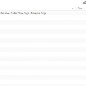 Download Thomas DeLello - Order Flow Edge - Extreme Edge