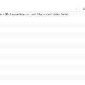 Download Robert Prechter - Elliot Wave International’s Educational Video Series