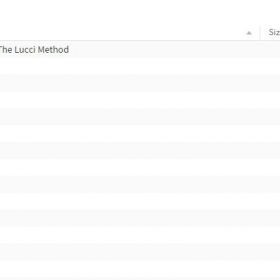 Download SangLucci - The Lucci Method