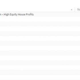 Download Rob Swanson - High Equity House Profits