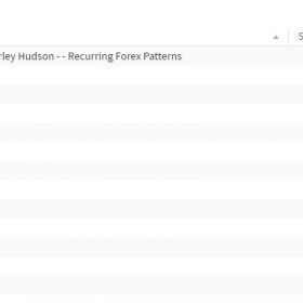 Download Vic Noble, Shirley Hudson - Recurring Forex Patterns