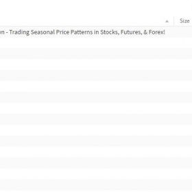 Download Scott Brown - Trading Seasonal Price Patterns in Stocks, Futures, & Forex!