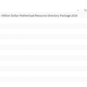 Download Monica Main - Million Dollar Motherload Resource Directory Package 2016