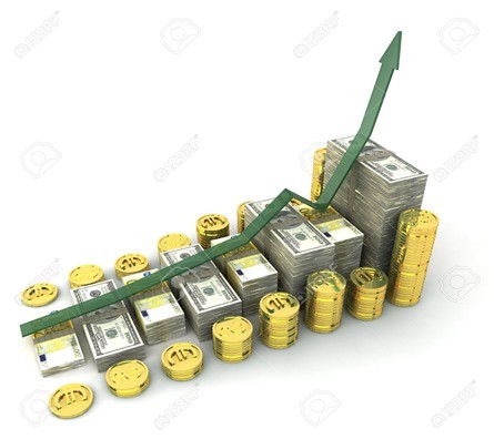 Download 8779731-money-graph-with-dollars-euro-and-gold-currencies-Stock-Photo-forex-money-online