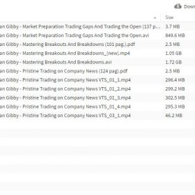 Download PRISTINE - Dan Gibby - Mastering The Markets