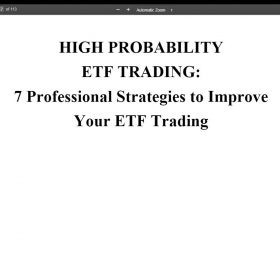 Download Larry Connors - High Probability ETF Trading