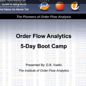 Download The Institute of Order Flow Analytics – Intensive Boot Camp 5 Day Course