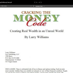 Download Larry Williams – Cracking the Money Code