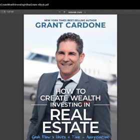 Download Grant Cardone – How To Create Wealth Investing In Real Estate
