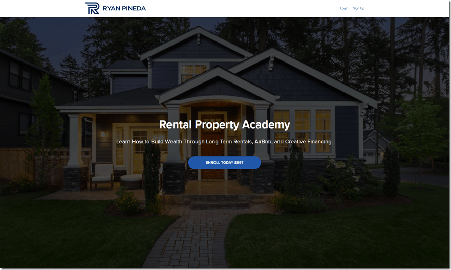 Rental Property Academy – Ryan Pineda